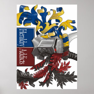 The Sinister Side of Heraldry Poster