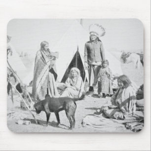The Sioux Reservation at Pine Ridge, South Dakota, Mouse Mat