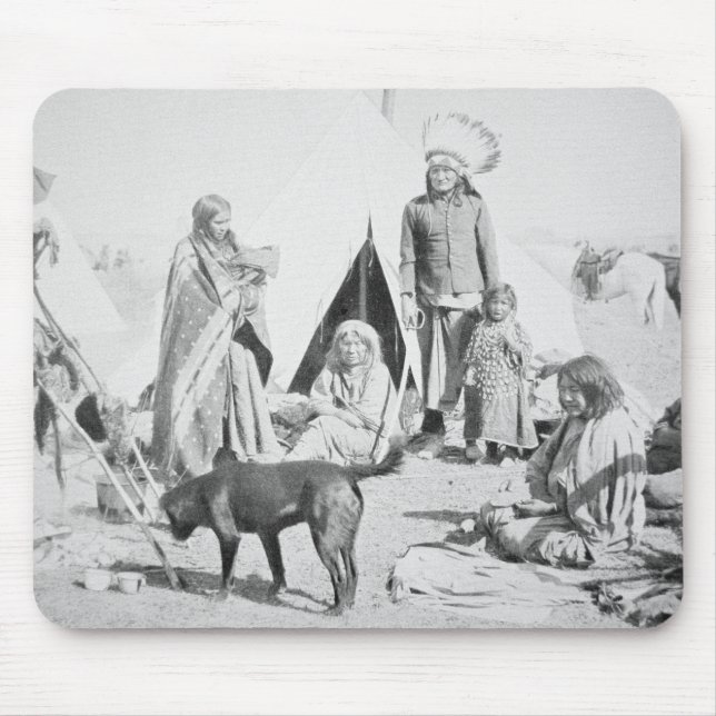 The Sioux Reservation at Pine Ridge, South Dakota, Mouse Mat (Front)