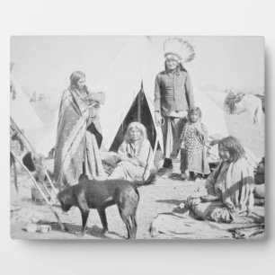 The Sioux Reservation at Pine Ridge, South Dakota, Plaque