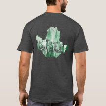 The Sipsey Wilderness Watercolor Map Tee