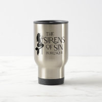 The Sirens of Sin Logo Travel Mug
