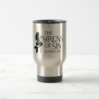 The Sirens of Sin Logo Travel Mug