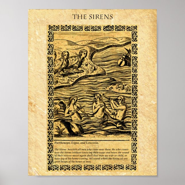 THE SIRENS POSTER (Front)