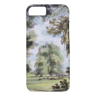 The Sister Trees, Kew Gardens, plate 8 from 'Kew G iPhone 8/7 Case
