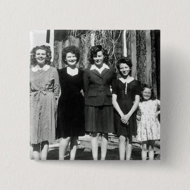 The sisters 15 cm square badge (Front)