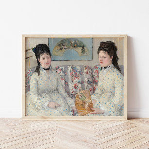The Sisters   Berthe Morisot Poster