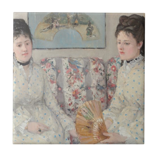 The Sisters (by Berthe Morisot) Tile (Front)