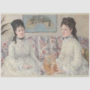 The Sisters (by Berthe Morisot) Tissue Paper