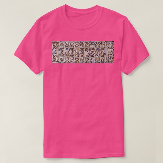 The Sistine Chapel Ceiling T-Shirt (Design Front)