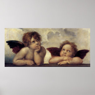The Sistine Madonna (detail) Poster