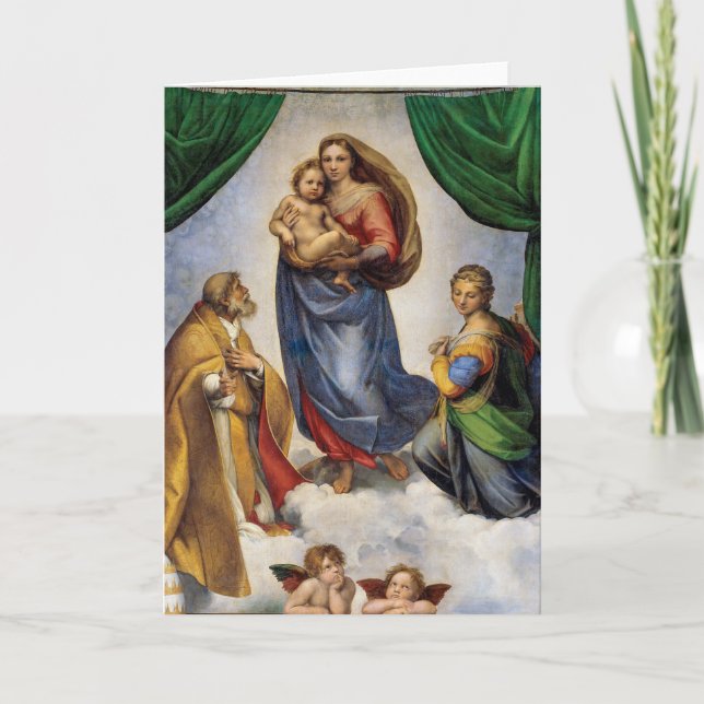 The Sistine Madonna | Raphael | Card (Front)