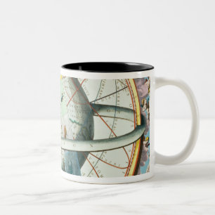 The Situation of the Earth in the Heavens Two-Tone Coffee Mug