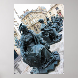 The Six Continents at Musee d'Orsay Poster