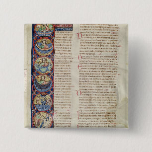 The Six Days of the Creation 15 Cm Square Badge