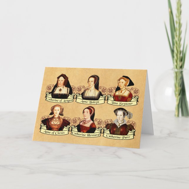 The SIx Wives of Henry VIII Classic Card (Front)