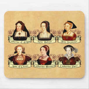 The SIx Wives of Henry VIII Classic Mouse Mat