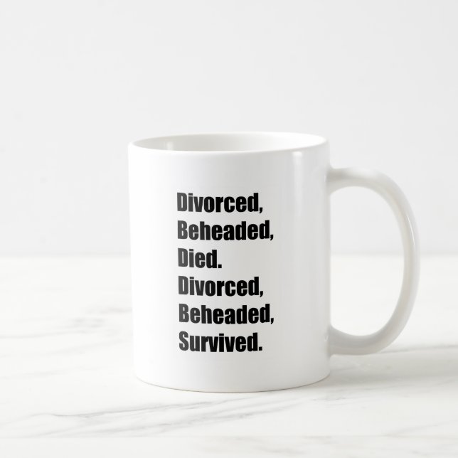 The Six Wives of Henry VIII Coffee Mug (Right)