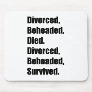 The Six Wives of Henry VIII Mouse Mat