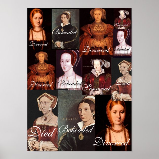The Six Wives of Henry VIII Poster (Front)