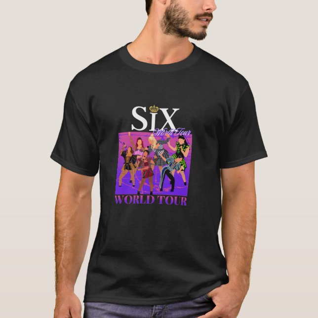 The Six wives of Henry VIII six the musical gift L T-Shirt (Front)