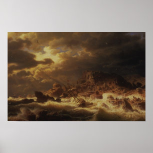 The Skagerrak Sea Poster