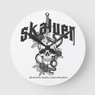 THE SKALVEN ROUND CLOCK
