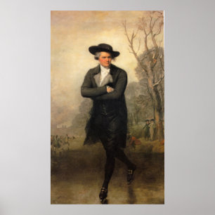 The Skater, by Gilbert Stuart Poster