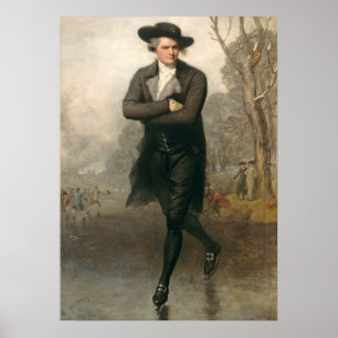 The Skater (Portrait of William Grant) Poster