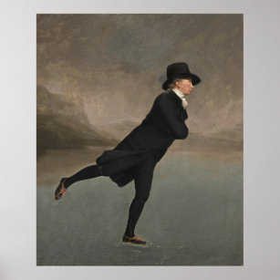 The Skating Minister Canvas Print