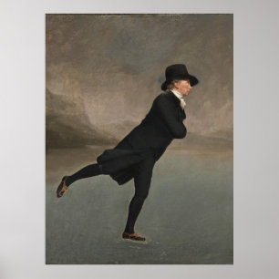 The Skating Minister Canvas Print