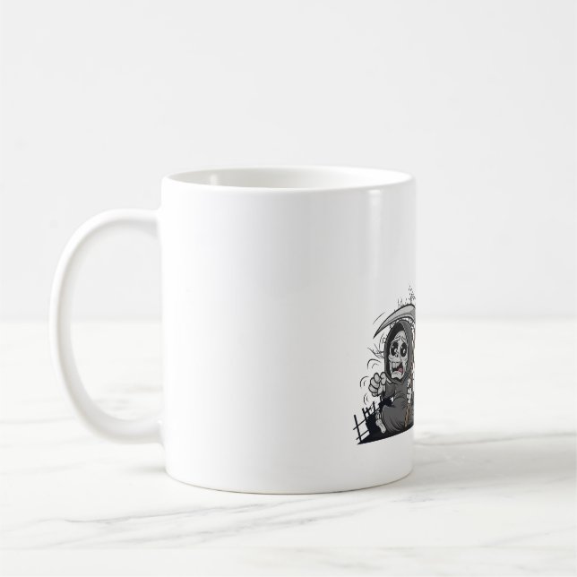  The Skeleton and the Corpse Bride. Coffee Mug (Left)