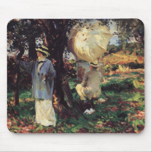 The Sketchers by John Singer Sargent Mouse Mat