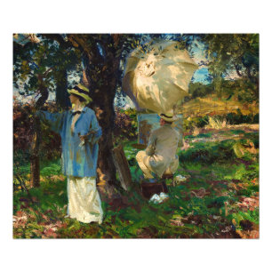 The Sketchers by John Singer Sargent Photo Print