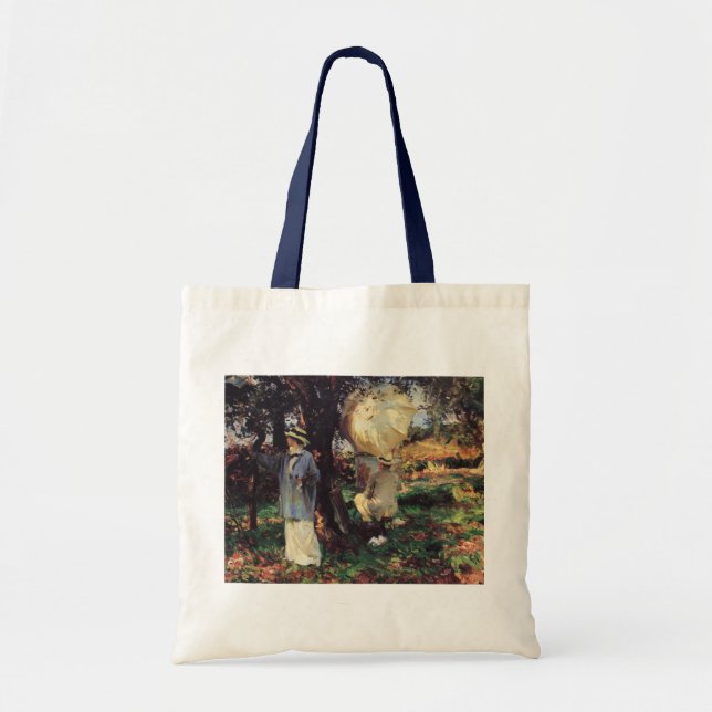 The Sketchers by John Singer Sargent Tote Bag (Front)