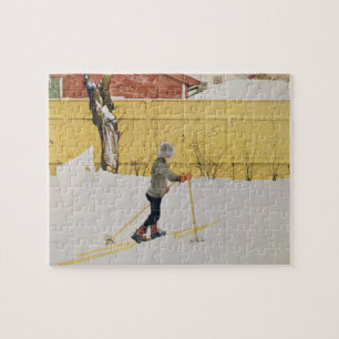 The Skier, c.1909 Jigsaw Puzzle