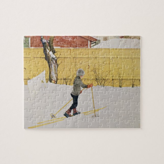 The Skier, c.1909 Jigsaw Puzzle (Horizontal)