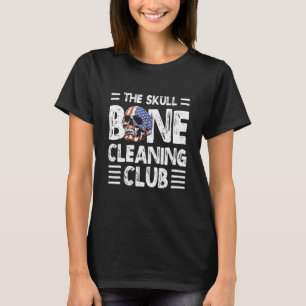The Skull Bone Cleaning Club Taxidermy Taxidermist T-Shirt