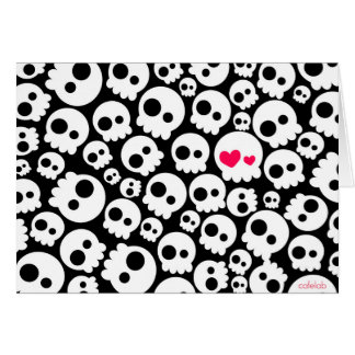 The skull in love