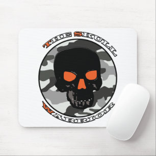 The skull warrior mouse mat