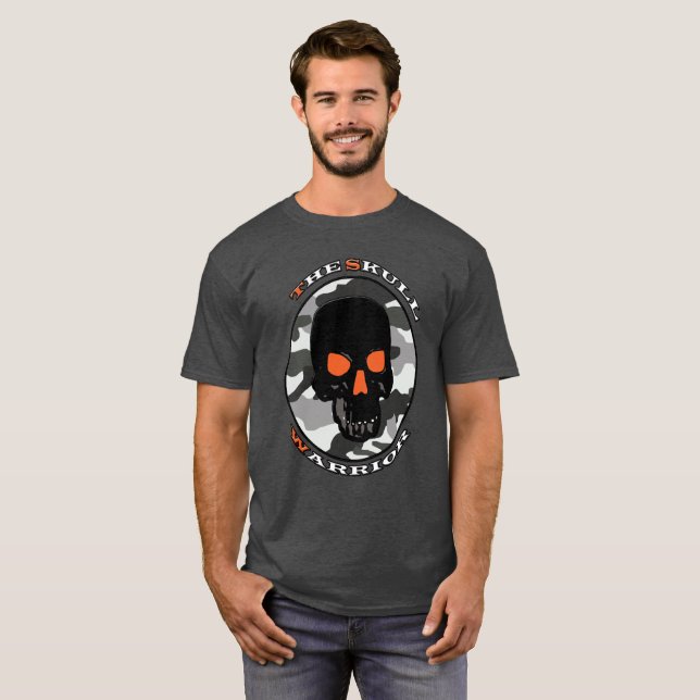 The skull warrior  T-Shirt (Front Full)