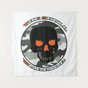 The skull warrior tapestry