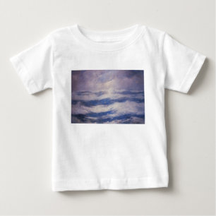 The Sky and the Ocean (by Emil Carlsen) Baby T-Shirt