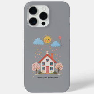 The sky cried with happiness iPhone 15 pro max case