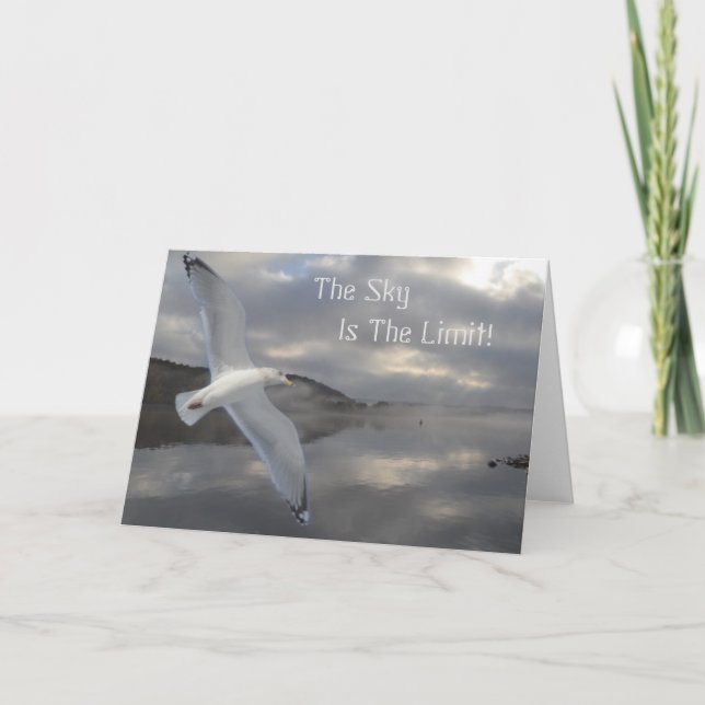 The Sky Is The Limit Card (Front)