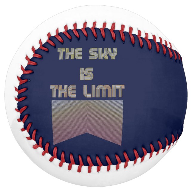 The sky is the limit  softball (Front Left)