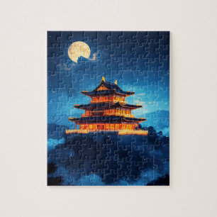 The Sky Palace at Midnight Jigsaw Puzzle
