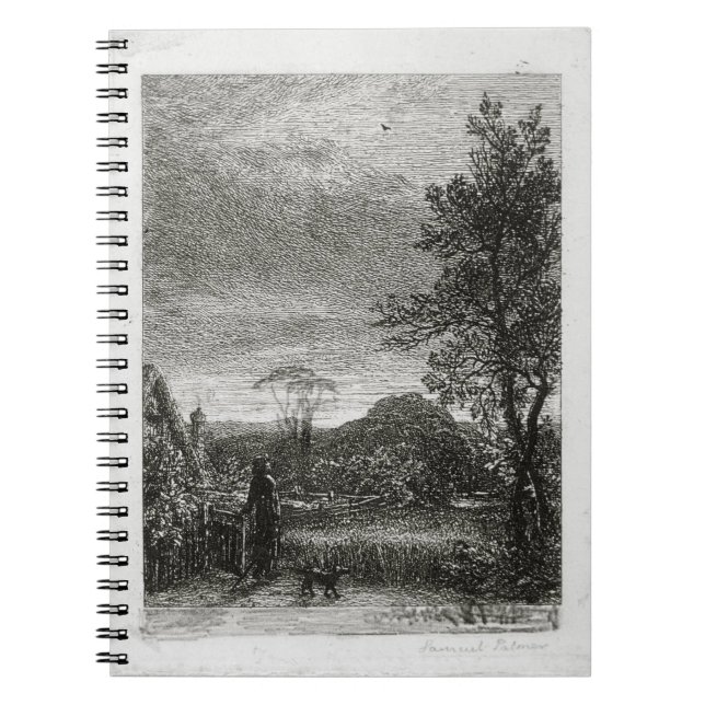 The Skylark (etching) Notebook (Front)