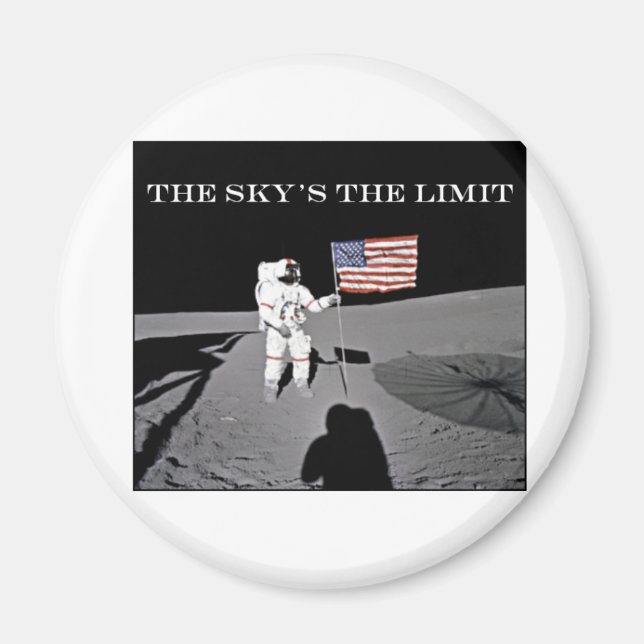 The Sky's the Limit Magnet (Front)