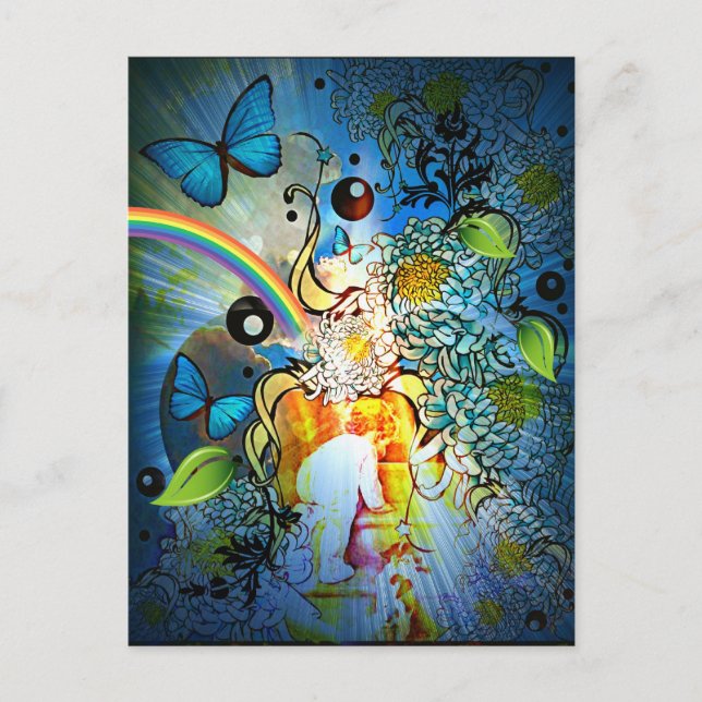 The Sky's The Limit Postcard (Front)